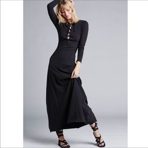 FP 'Psychomagic' Lace-up Maxi Dress